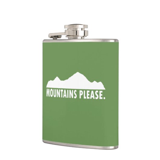 Gebirge Bitte Flachmann (Links)