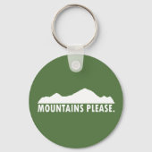 Gebirge Bitte Schlüsselanhänger (Vorderseite)