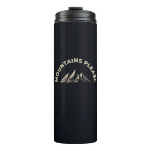 Gebirge bitte thermosbecher