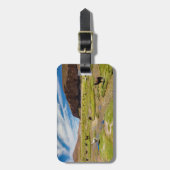 Gebirge | Bolivian Andes Gepäckanhänger (Vorderseite vertikal)