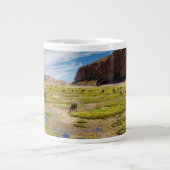 Gebirge | Bolivian Andes Jumbo-Tasse (Vorderseite)