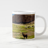 Gebirge | Bolivian Andes Jumbo-Tasse (Rechts)