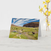 Gebirge | Bolivian Andes Karte (Gelbe Blume)