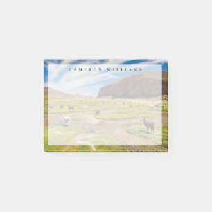 Gebirge Bolivian Andes Post-it Klebezettel