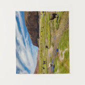 Gebirge | Bolivian Andes Wandteppich (Vorderseite)