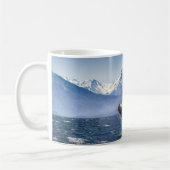 Gebirge | Breaching Whale Glacier Bay, Alaska Kaffeetasse (Links)