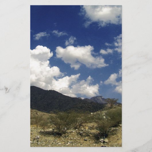 Gebirge Briefpapier (Vorderseite)