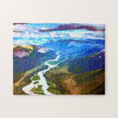 Gebirge Brooks, Arktische Alaska Puzzle (Horizontal)