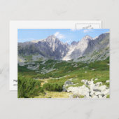 Gebirge der Hohen Tatra Slowakei Postkarte (Vorne/Hinten)