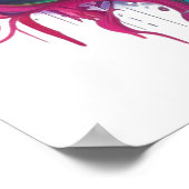 Gebirge des Farbposters Poster (Ecke)