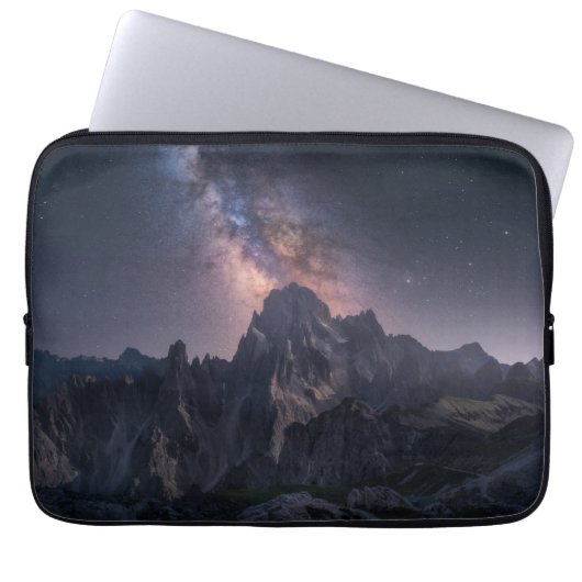 Gebirge | Dolomiten, Italien Laptopschutzhülle (Vorderseite)