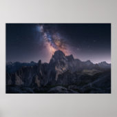 Gebirge | Dolomiten, Italien Poster (Vorne)