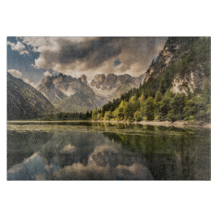 Gebirge Dürrensee, Dolomiten, Italien Schneidebrett