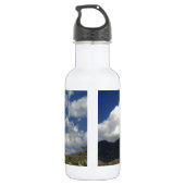 Gebirge Edelstahlflasche (Rückseite)