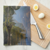 Gebirge | El Capitan Yosemite Park, Kalifornien Geschirrtuch (Viertel Falte)