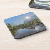 Gebirge | El Capitan Yosemite Park, Kalifornien Getränkeuntersetzer (Linke Seite)