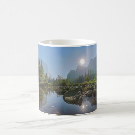 Gebirge | El Capitan Yosemite Park, Kalifornien Kaffeetasse (Mittel)