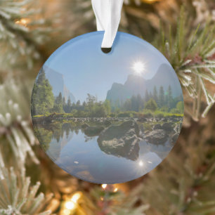 Gebirge El Capitan Yosemite Park, Kalifornien Ornament