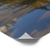 Gebirge | El Capitan Yosemite Park, Kalifornien Poster (Ecke)