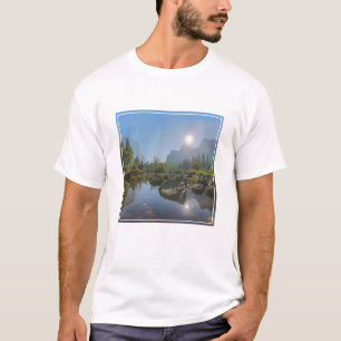Gebirge El Capitan Yosemite Park, Kalifornien T-Shirt