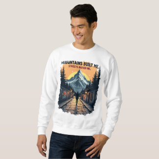 Gebirge erbaut mir Natur Explorer Vintages T-Shirt Sweatshirt