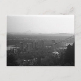 Gebirge, Flüsse und Straßenbahnen Postkarte