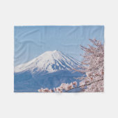 Gebirge | Fuji Tokyo, Japan Fleecedecke (Vorderseite (Horizontal))