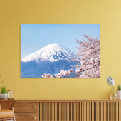 Gebirge | Fuji Tokyo, Japan Leinwanddruck (Insitu (Wohnzimmer))