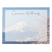 Gebirge | Fuji Tokyo, Japan Notizblock (Vorderseite)