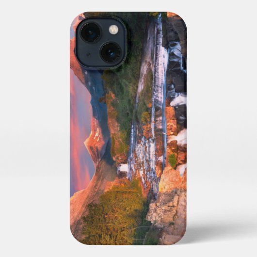 Gebirge | Glacier National Park, Montana iPhone Hülle (Rückseite)