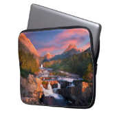 Gebirge | Glacier National Park, Montana Laptopschutzhülle (Vorderseite Links)