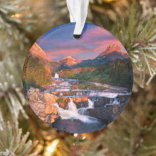 Gebirge   Glacier National Park, Montana Ornament