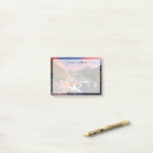 Gebirge | Glacier National Park, Montana Post-it Klebezettel (Auf Schreibtisch)