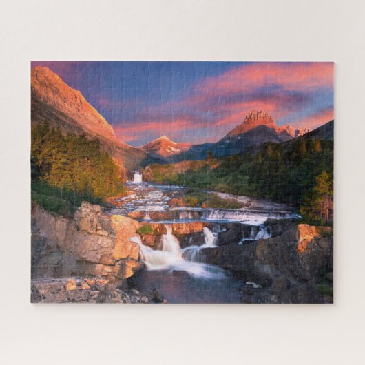 Gebirge | Glacier National Park, Montana Puzzle (Horizontal)