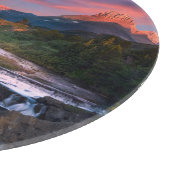 Gebirge | Glacier National Park, Montana Schneidebrett (Ecke)