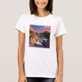 Gebirge | Glacier National Park, Montana T-Shirt (Vorderseite)