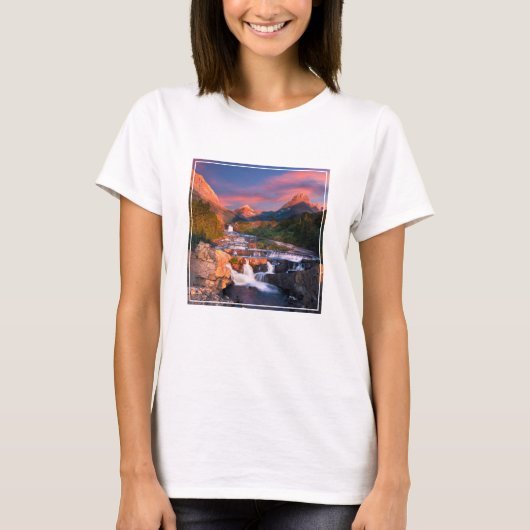 Gebirge | Glacier National Park, Montana T-Shirt (Vorderseite)