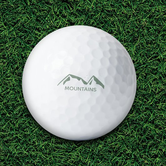 Gebirge Golfball