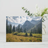 Gebirge | Heilige Kreuzwild, Colorado Dankeskarte (Stehend Vorderseite)