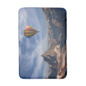 Gebirge | Heißluftballon Matterhorn Schweizer Alpe Badematte (Vorderseite Vertikal)