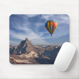 Gebirge   Heißluftballon Matterhorn Schweizer Alpe Mousepad
