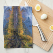 Gebirge | Himalaya-Berge, China Geschirrtuch (Viertel Falte)