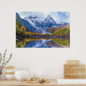 Gebirge | Himalaya-Berge, China Poster (Küche)