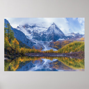 Gebirge Himalaya-Berge, China Poster