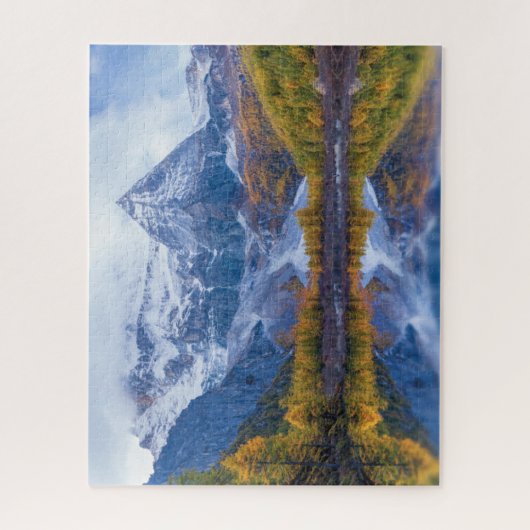 Gebirge | Himalaya-Berge, China Puzzle (Vertikal)