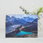 Gebirge | Himalaya-Berge, Peru Dankeskarte (Stehend Vorderseite)