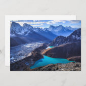 Gebirge | Himalaya-Berge, Peru Dankeskarte (Vorne/Hinten)