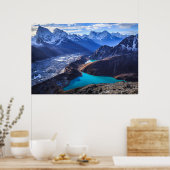 Gebirge | Himalaya-Berge, Peru Poster (Küche)