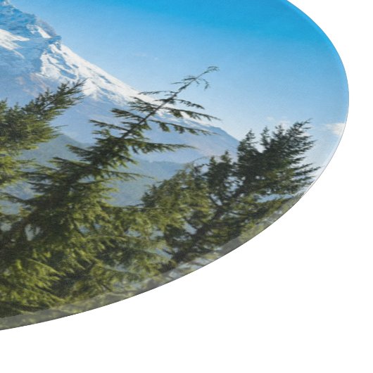 Gebirge | Hood Oregon Schneidebrett (Ecke)