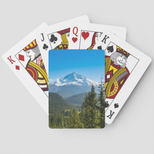 Gebirge | Hood Oregon Spielkarten (Rückseite)